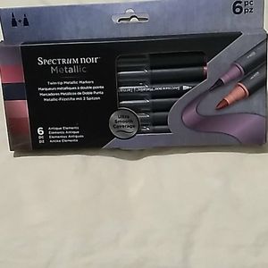Spectrum Noir Metallic‐ Antique Elements Markers